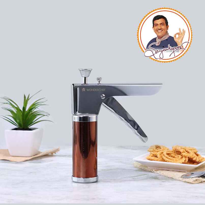 Wonderchef Chakli/Murukku Maker (12 Attachment)
