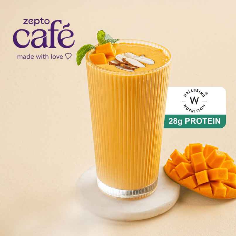 Mango Whey Protein Shake - Wellbeing