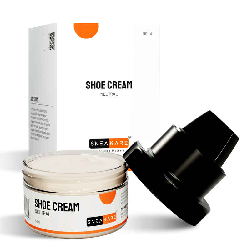 Sneakare Neutral Shoe Cream with Built-In Applicator