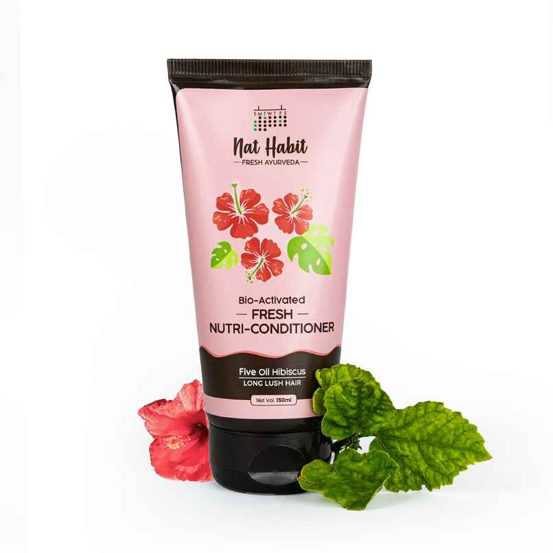 Nat Habit Hibiscus Conditioner For Smooth & Silky Hair