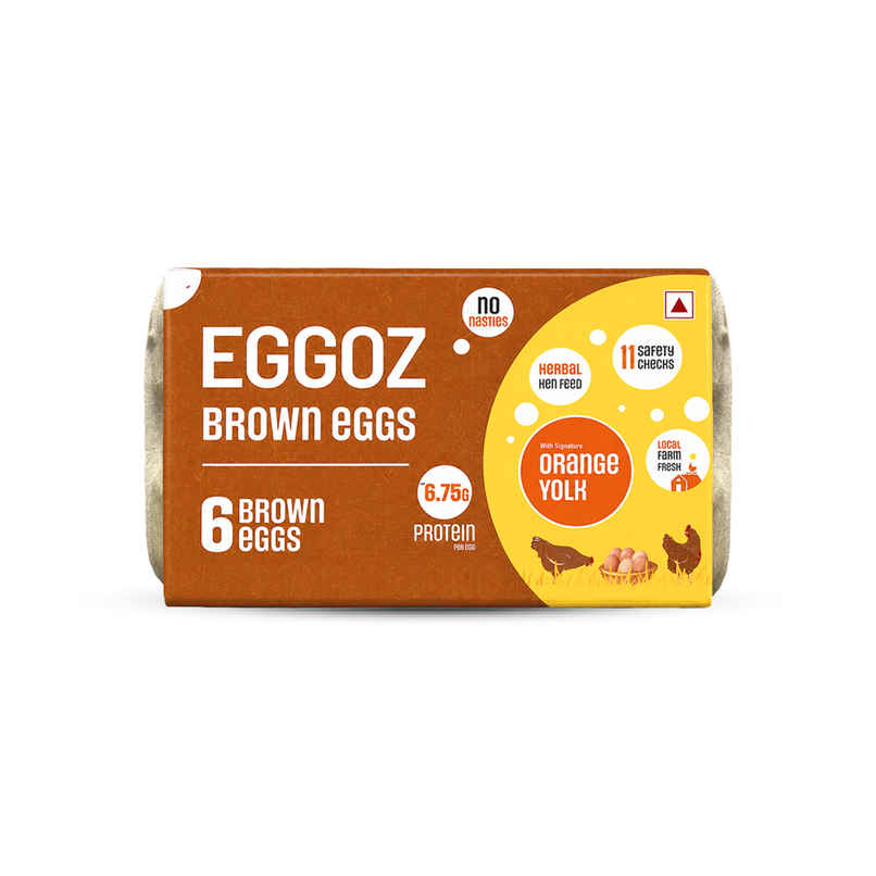 Eggoz Protein Rich Farm Fresh Brown Eggs Eggoz Protein Rich Farm Fresh Brown Eggs