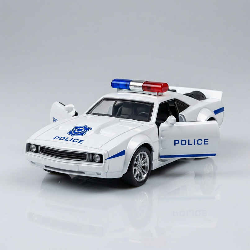Apex Police Patrol Pull Back Toy