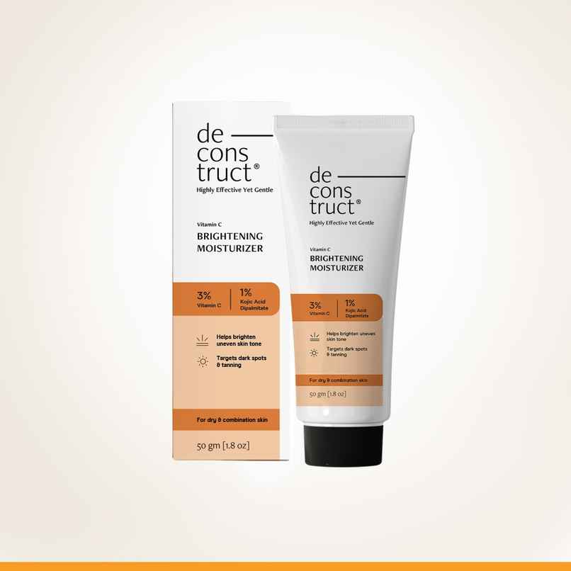 Deconstruct Brightening Moisturizer with 3% Vitamin C & 1% Kojic Acid | Hydrates & Brightens Deconstruct Brightening Moisturizer with 3% Vitamin C & 1% Kojic Acid | Hydrates & Brightens
