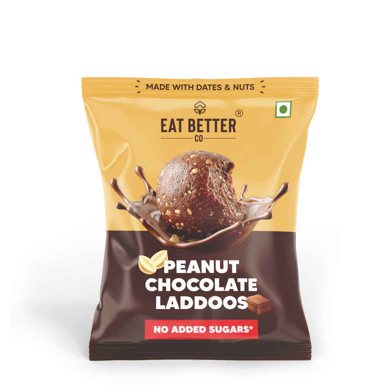 Eat Better Co Peanut Chocolate Sugar-Free Laddu