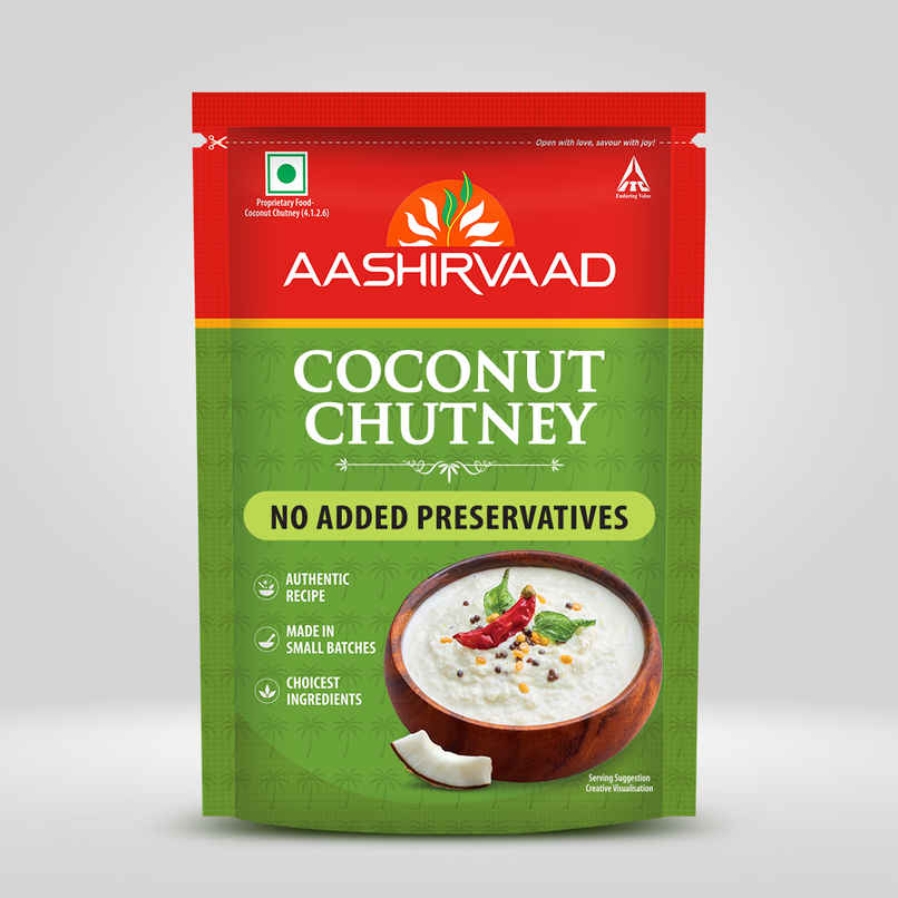 Aashirvaad Fresh Coconut Chutney Aashirvaad Fresh Coconut Chutney