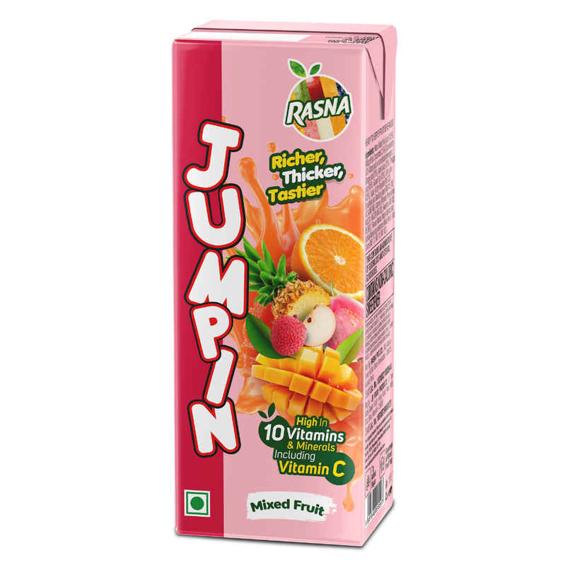 Rasna Jumpin Tetrapack | Mixfruit Rasna Jumpin Tetrapack | Mixfruit