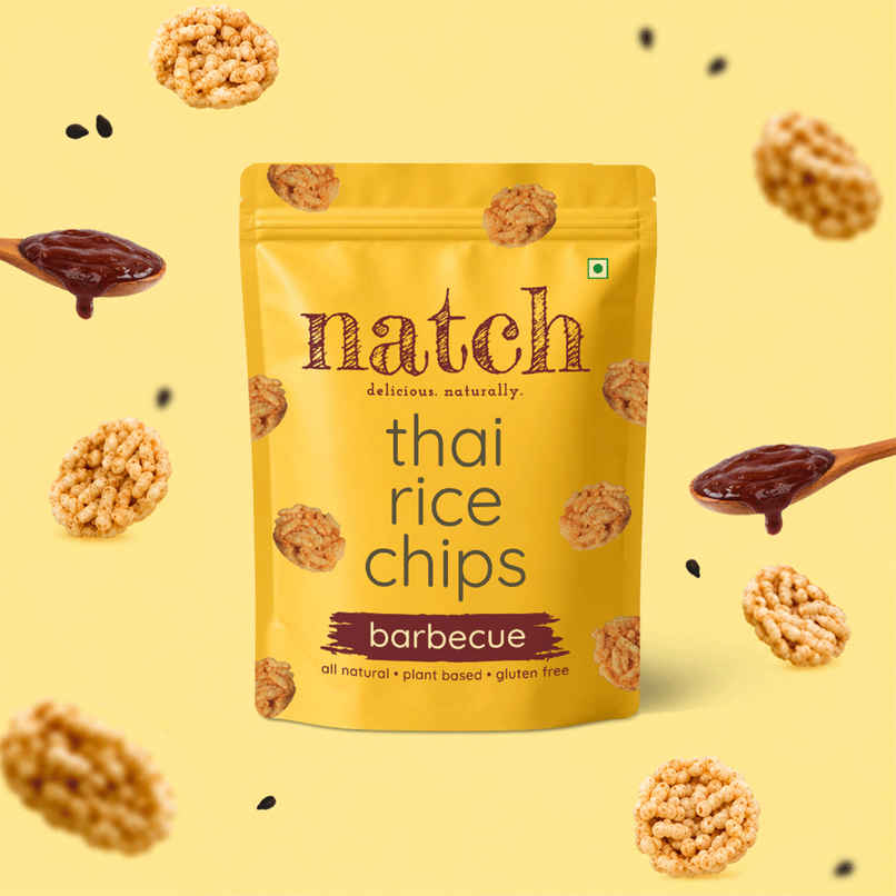 Natch Barbecue Thai Rice Chips | No Palm Oil | Healthy Snacks