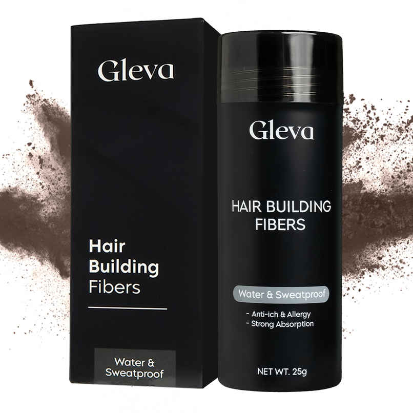 Gleva Building Hair Fibers Powder | Dark Brown Gleva Building Hair Fibers Powder | Dark Brown