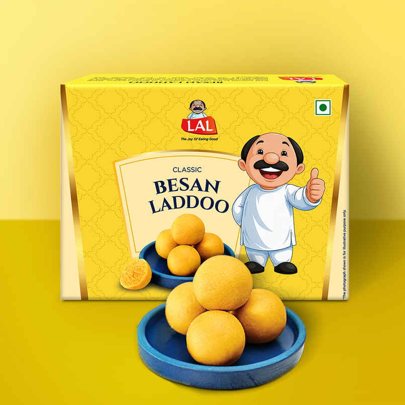 Lal Sweets Besan Laddoo Classic | Sweet & Delicious