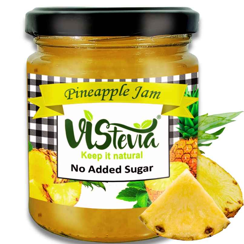 Vistevia Sugar Free Pineapple Jam Vistevia Sugar Free Pineapple Jam