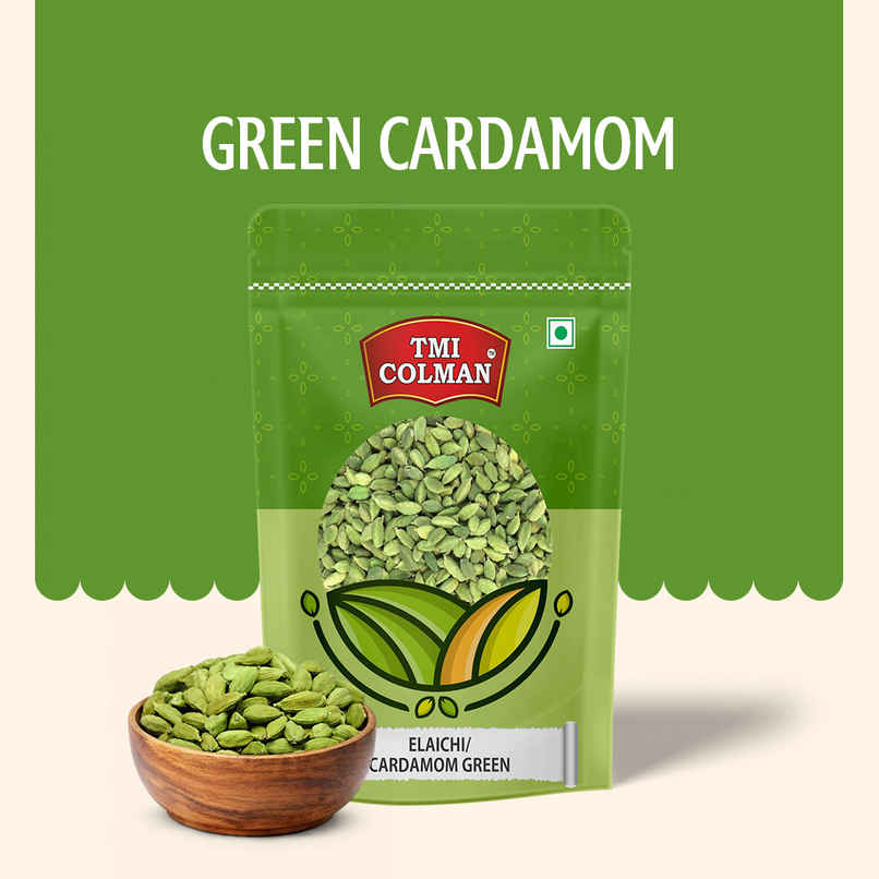 TMI COLMAN Green Cardamom | Elaichi 
