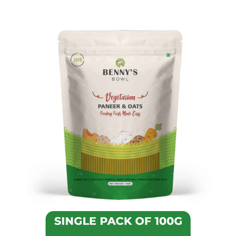 Bennys Bowl Fresh Wet Dog Food Paneer Oats Bennys Bowl Fresh Wet Dog Food Paneer Oats