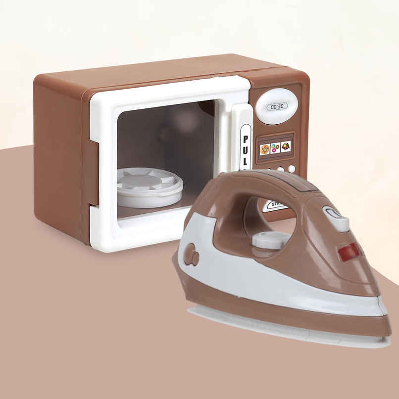 Anz Toy Brown Microwave & Iron Ph 9421