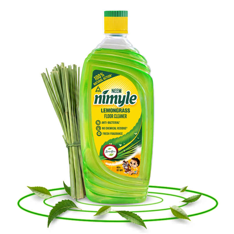 Nimyle Lemongrass Floor Cleaner | 100% Natural Action | Fresh Fragrance Nimyle Lemongrass Floor Cleaner | 100% Natural Action | Fresh Fragrance