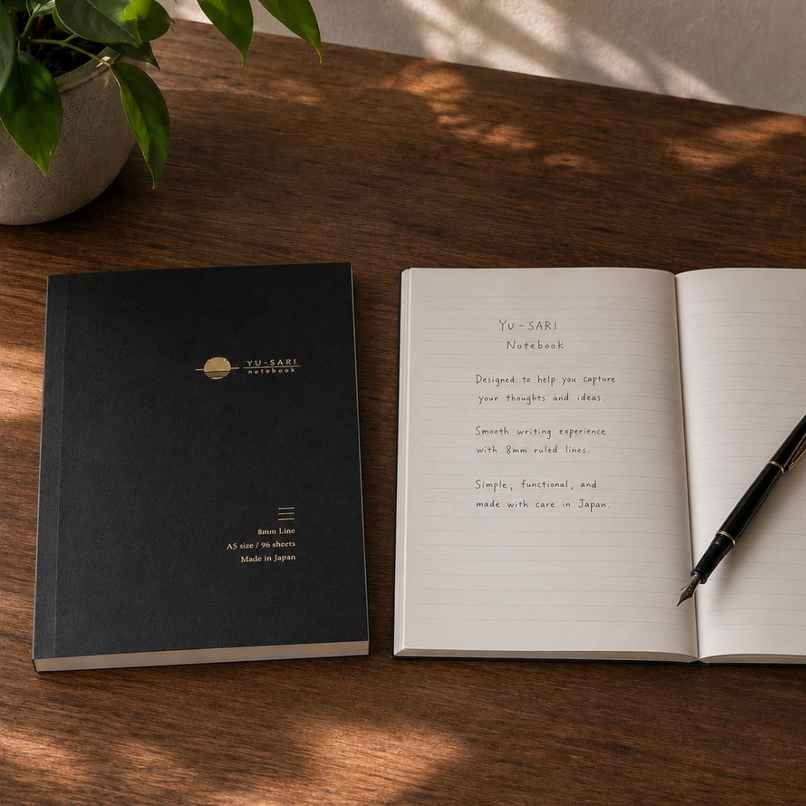 Nakabayashi Yu-Sari Notebook | Ruled Nakabayashi Yu-Sari Notebook | Ruled