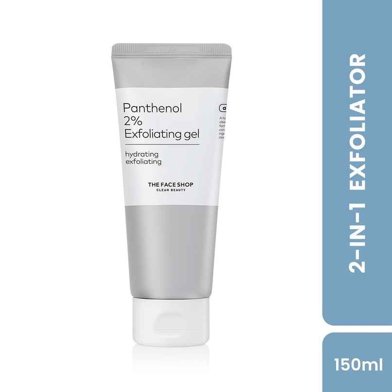 The Face Shop Alltimate Panthenol 2% Exfoliating Gel | Korean Cleansing Scrub - AHA, BHA, LHA, PHA The Face Shop Alltimate Panthenol 2% Exfoliating Gel | Korean Cleansing Scrub - AHA, BHA, LHA, PHA