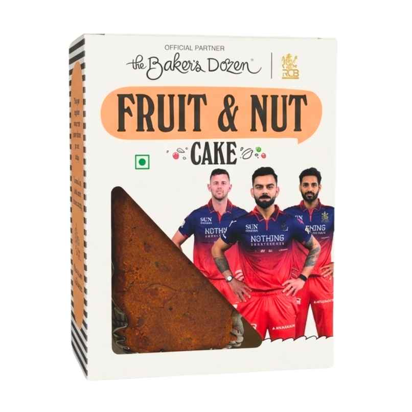 The Baker's Dozen Fruit & Nut Cake, Eggless The Baker's Dozen Fruit & Nut Cake, Eggless