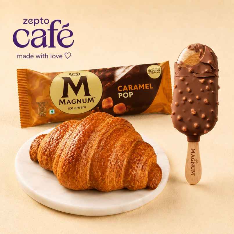 Viral Magnum Croissant | Caramel Pop Flavour