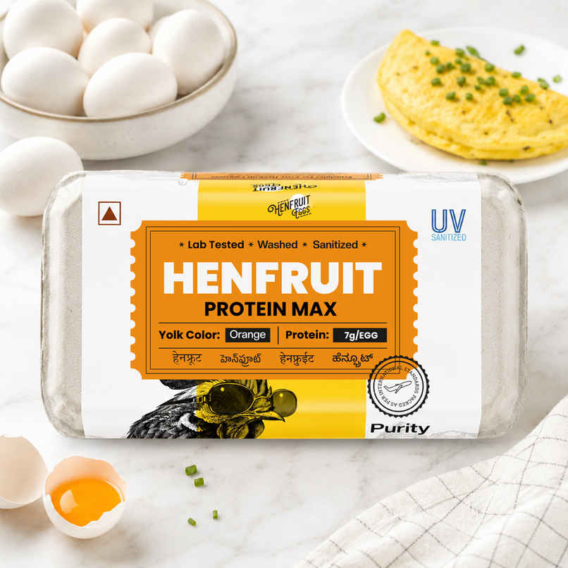 Hen Fruit Protein Max Eggs