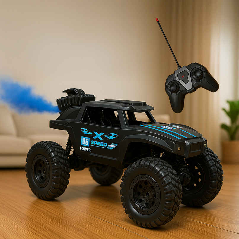 Kidsmate Remote Control Rock Climber Monster Car for Kids | Black