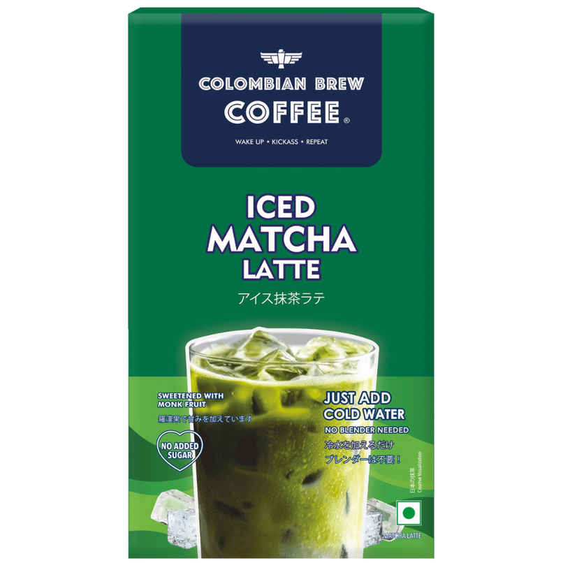 Colombian Brew Iced Matcha Latte Premix