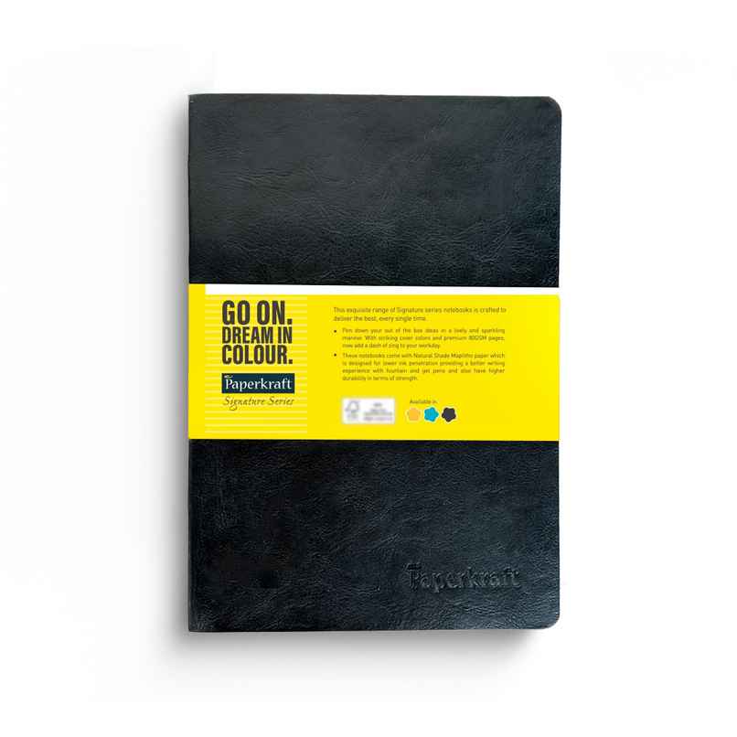 Paperkraft Signature Series | Soft Pu |size 210mm X 145mm | Ruled | 160 Pages Paperkraft Signature Series | Soft Pu |size 210mm X 145mm | Ruled | 160 Pages
