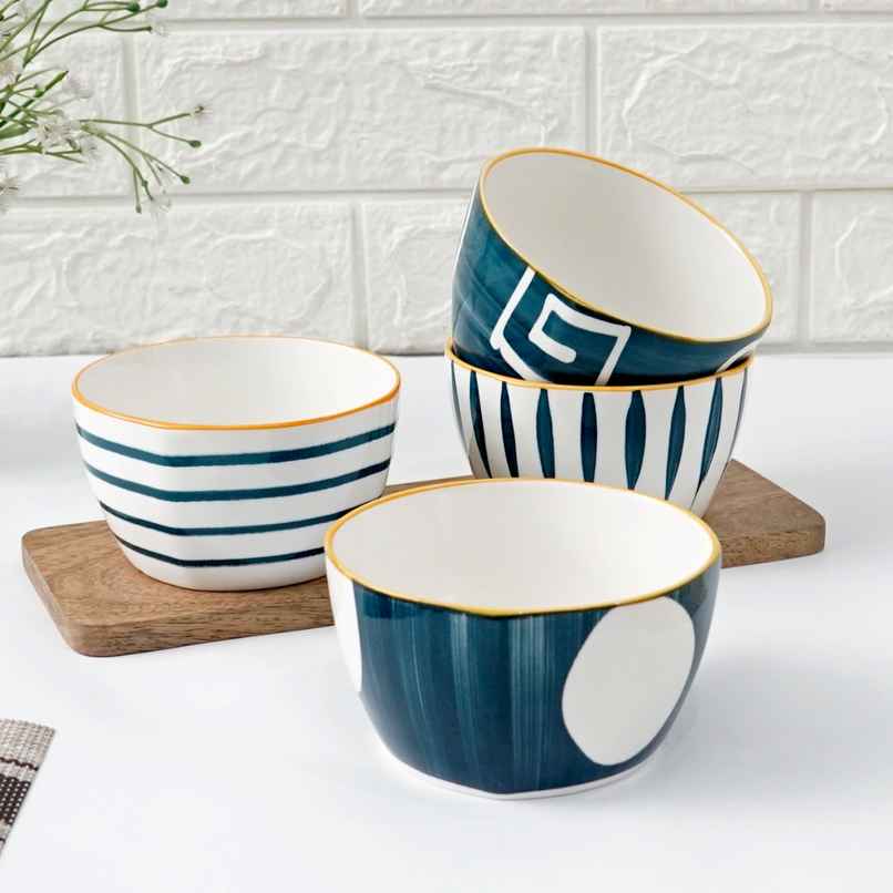 Femora Porcelain Bowl Set | 350 ml