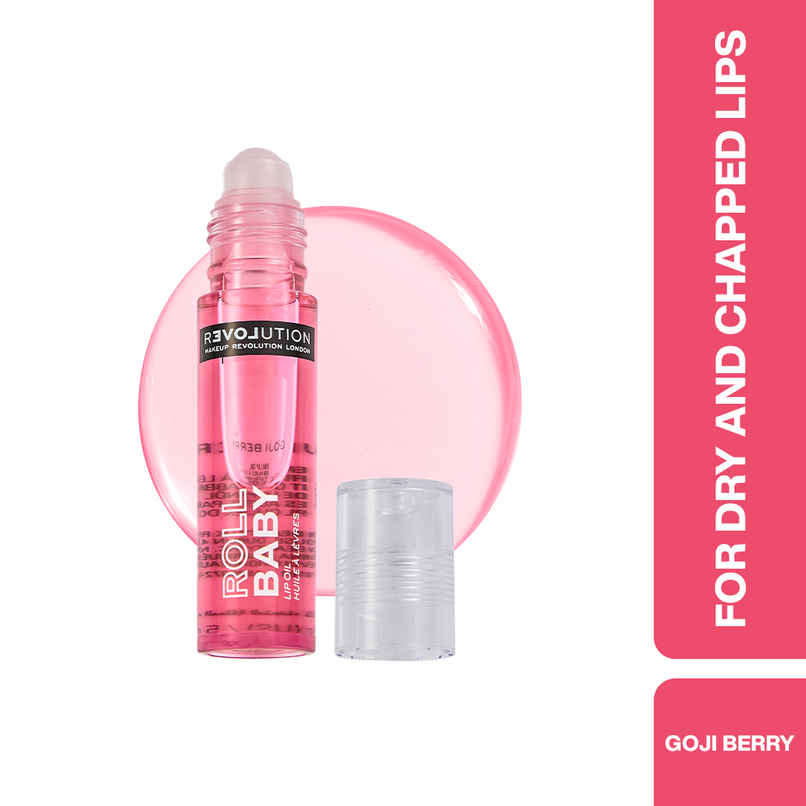 Makeup Revolution Relove Roll Baby Lip Oil Goji Berry Makeup Revolution Relove Roll Baby Lip Oil Goji Berry