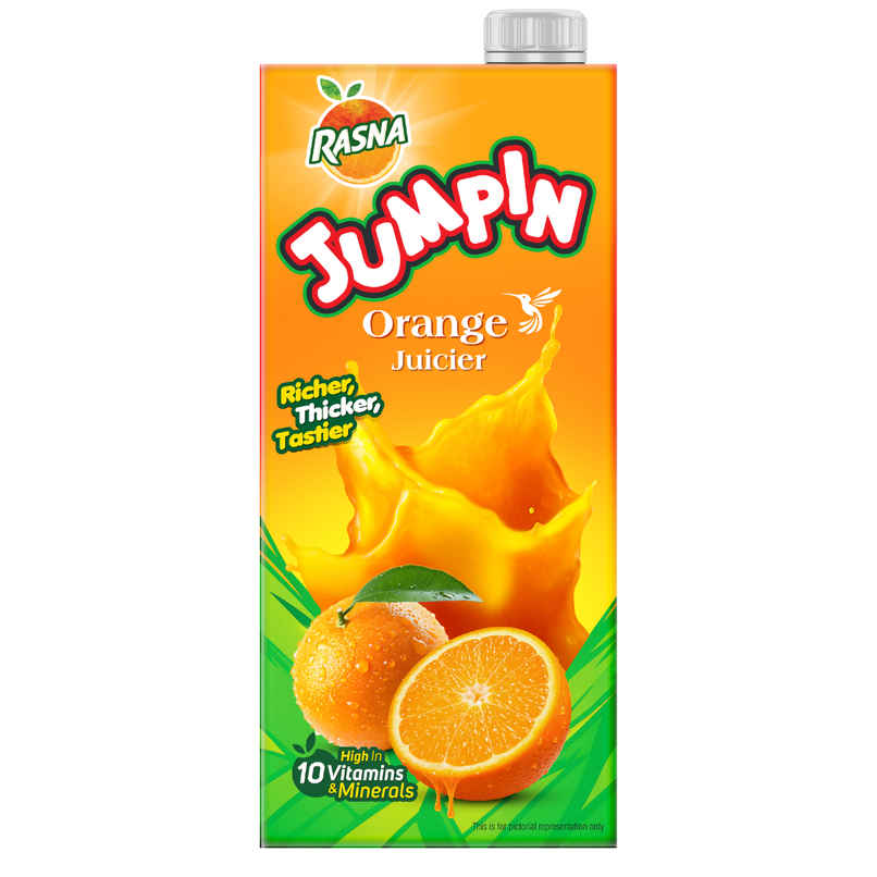 Rasna Jumpin Tetrapack | Orange Rasna Jumpin Tetrapack | Orange