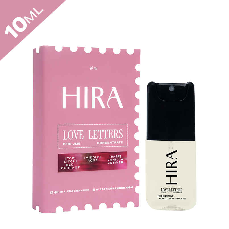 HIRA Love Letters Long Lasting Eau De Parfum For Women | Fruity, Floral & Vanilla