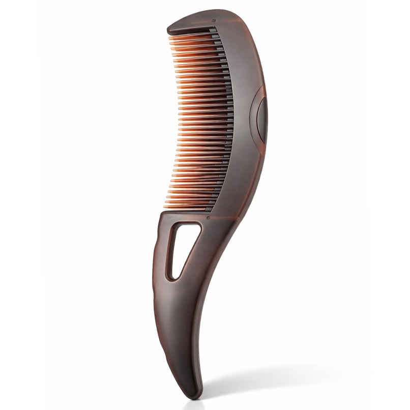 Gleva Self Cleaning Hair Brush Detangling & Styling Brush, Press Button Dandruff Remove Comb