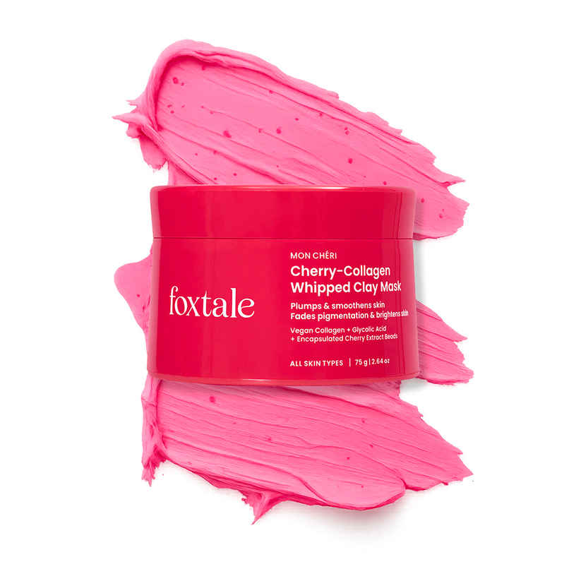 Foxtale Mon Cheri Cherry-Collagen Whipped Clay Mask