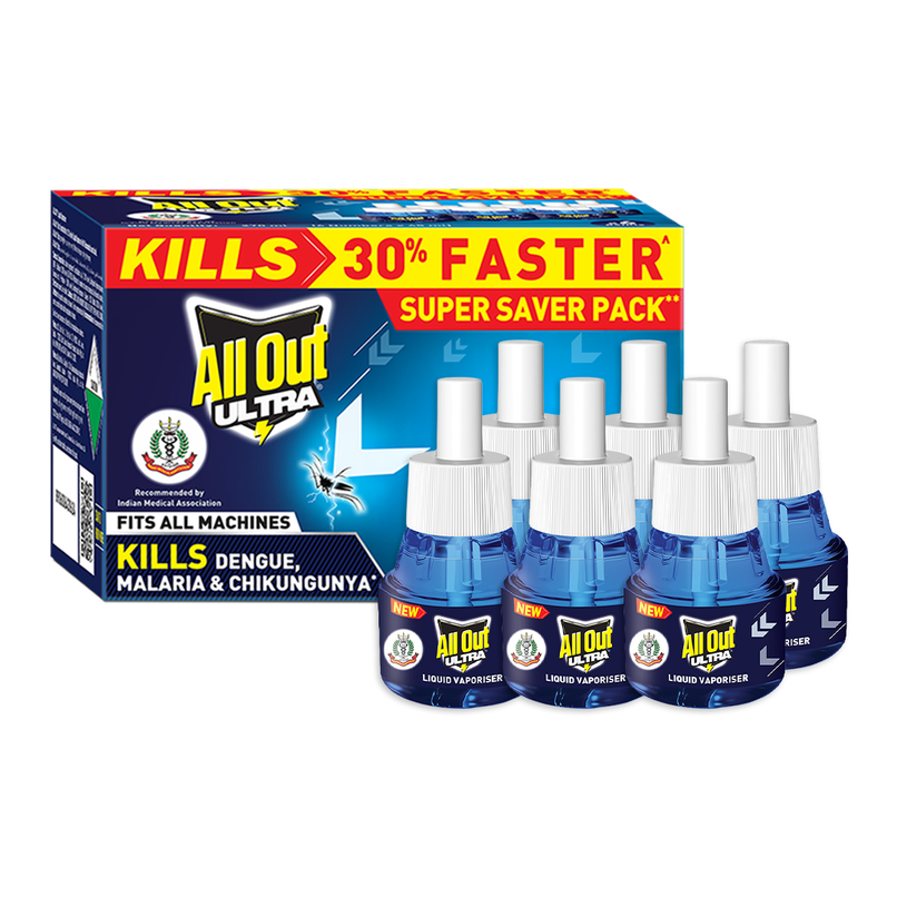 All Out Ultra | 6 Refills | Mosquito Repellent