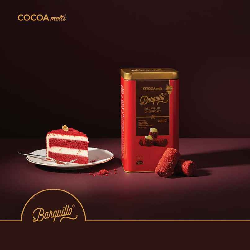 Barquillo Red Velvet Cheesecake Dubai Chocolate -Tin 