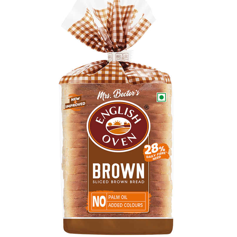 English Oven Brown Bread | No Palm Oil | High Fibre English Oven Brown Bread | No Palm Oil | High Fibre