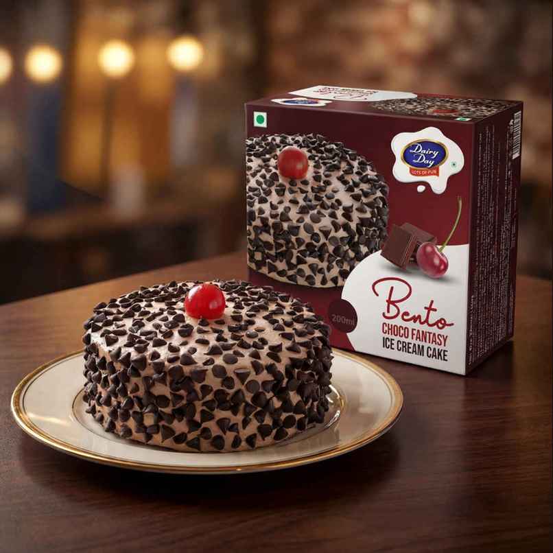 Dairy Day Bento Choco Fantasy Ice Cream Cake | Box | Rich Choco Ice Cream Dessert