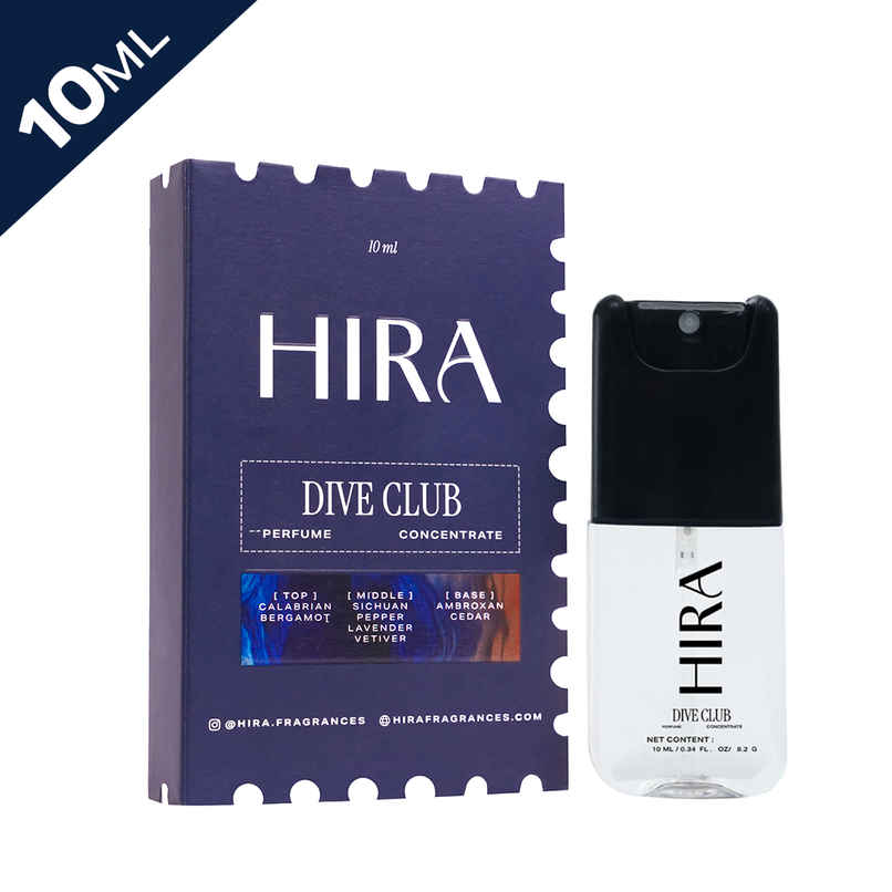 Hira Dive Club Long Lasting Eau De Parfum For Men | Woody, Musky & Spicy Notes