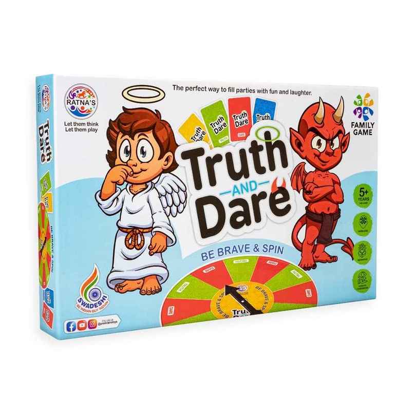 Ratna's Truth And Dare Party Board Game | 5+ years Ratna's Truth And Dare Party Board Game | 5+ years