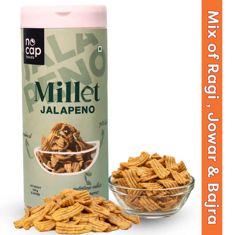 Nocap Millet Jalapeno Chips Nocap Millet Jalapeno Chips