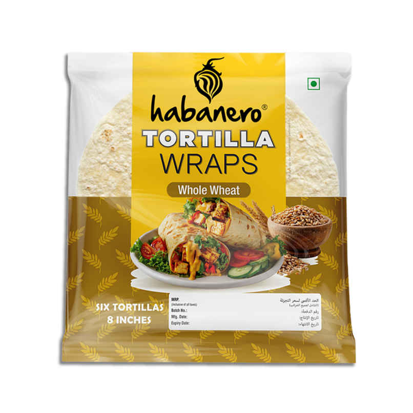 Habanero Whole Wheat Tortilla