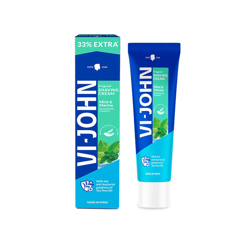 VI-John Original Dermatologically Tested Mint & Marine Shaving Cream