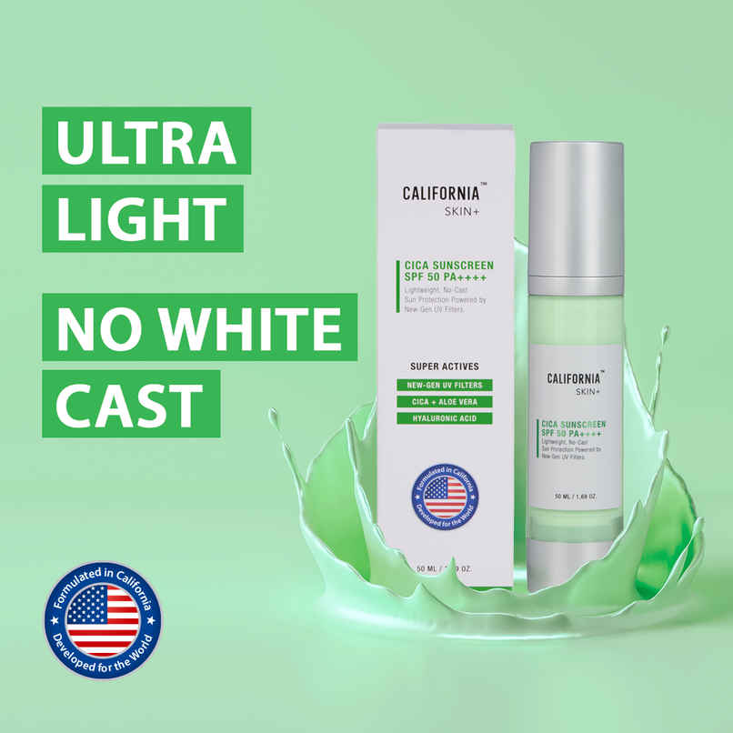 California Skin+ Cica Sunscreen SPF50 PA++++