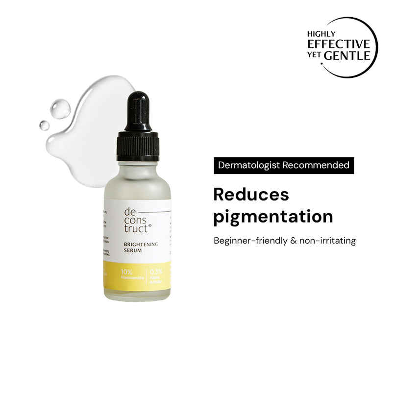 Deconstruct Brightening Niacinamide Serum | 10% Niacinamide + 0.3% Alpha Arbutin Deconstruct Brightening Niacinamide Serum | 10% Niacinamide + 0.3% Alpha Arbutin