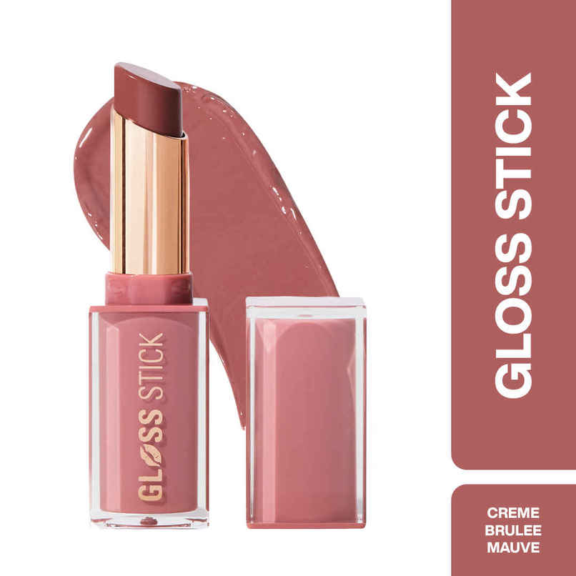 Makeup Revolution Pout Lip Gloss Lipstick Creme | Brulee Mauve