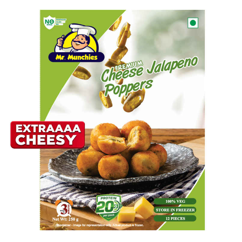Mr. Munchies Premium Cheese Jalapeno Popper