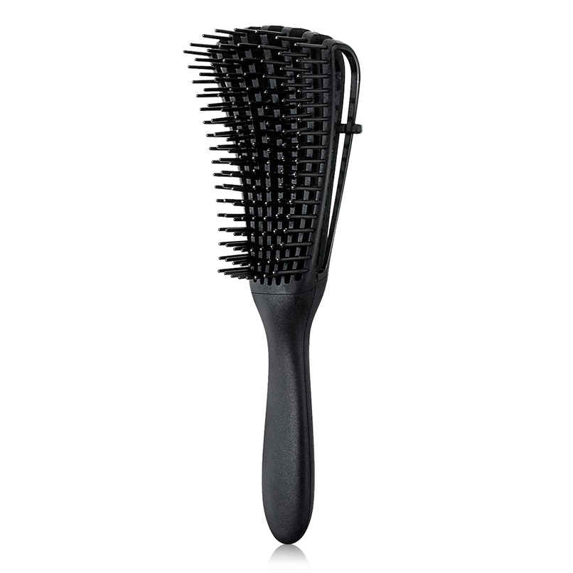 Gleva Detangler Hair Brush for Men & Women Wet Dry Straight Curly Hair Pain Free Scalp Massage