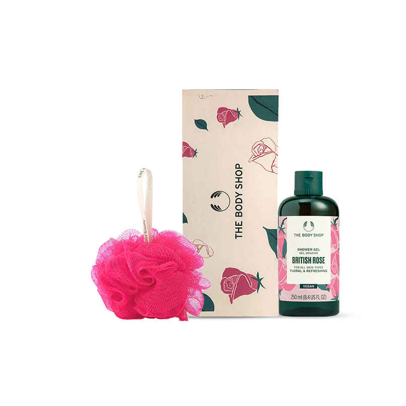 The Body Shop Blooming British Rose Shower Gel Gift Set