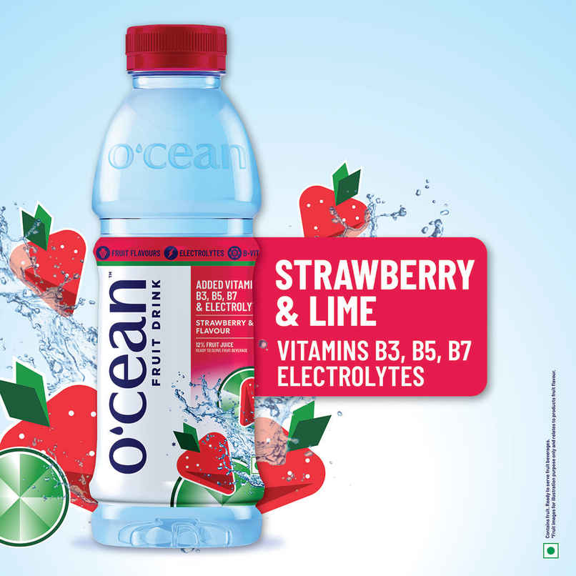 O'cean Fruit Water Strawberry & Lime Vitamin & Electrolyte Hydration O'cean Fruit Water Strawberry & Lime Vitamin & Electrolyte Hydration