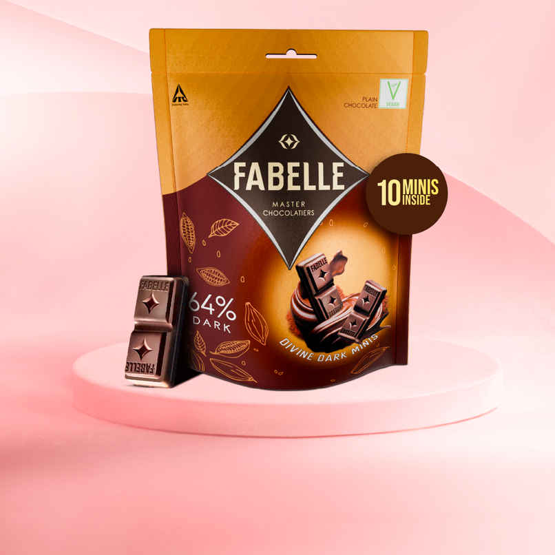 Fabelle Divine 64% Dark Minis | Dark Chocolate Pack Fabelle Divine 64% Dark Minis | Dark Chocolate Pack