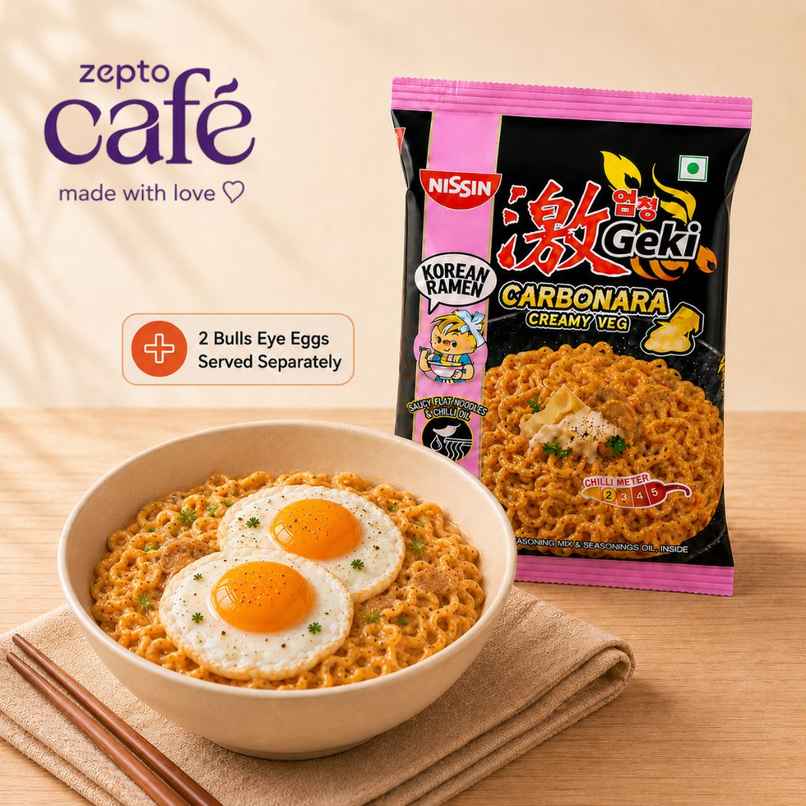 Nissin Carbonara Ramen | Combo